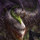 Illustration for article titled The Joker is all smiles as a nightmarish dragon facing the Dark Knight